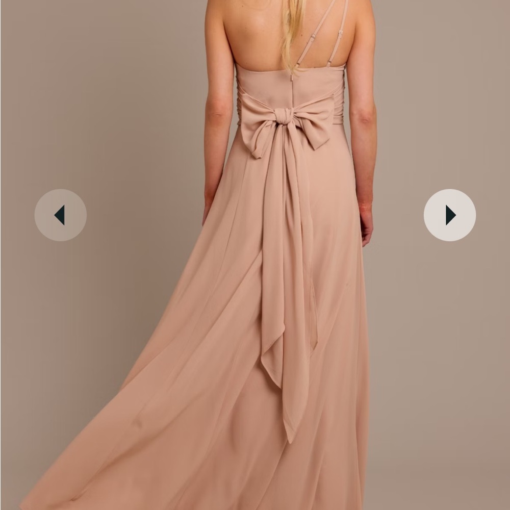 David’s Bridal dress.